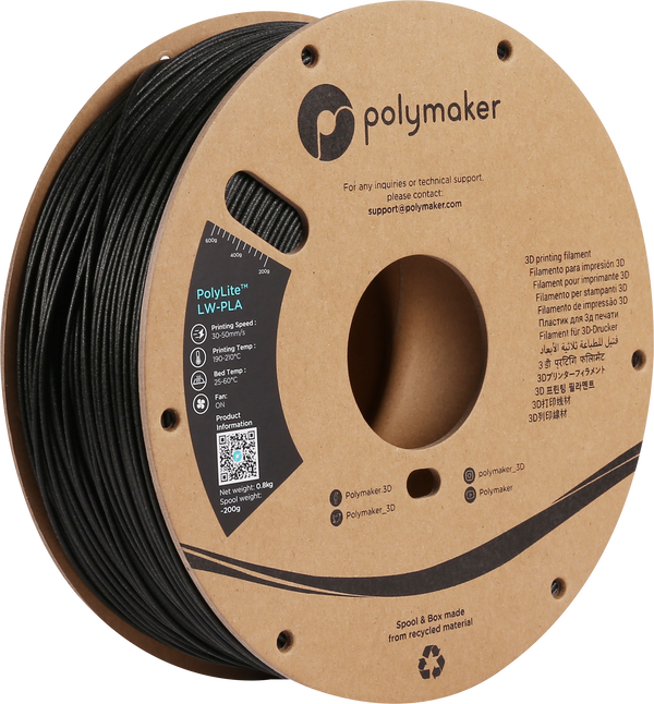 Polymaker PolyLite™ LW-PLA 1.75mm (6685479043157)
